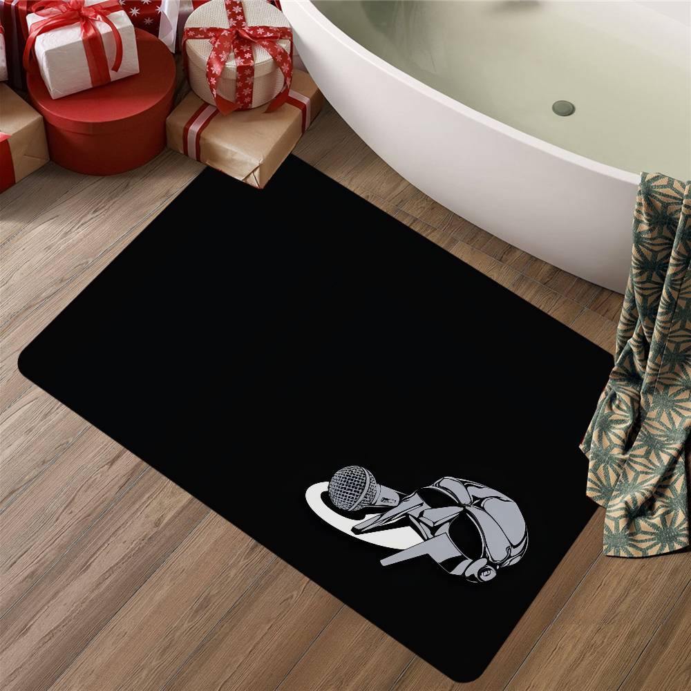 Singer MF DOOM Room Mats Retro Multiple Choice Living Room Kitchen Rug Non-Slip Welcome Rug