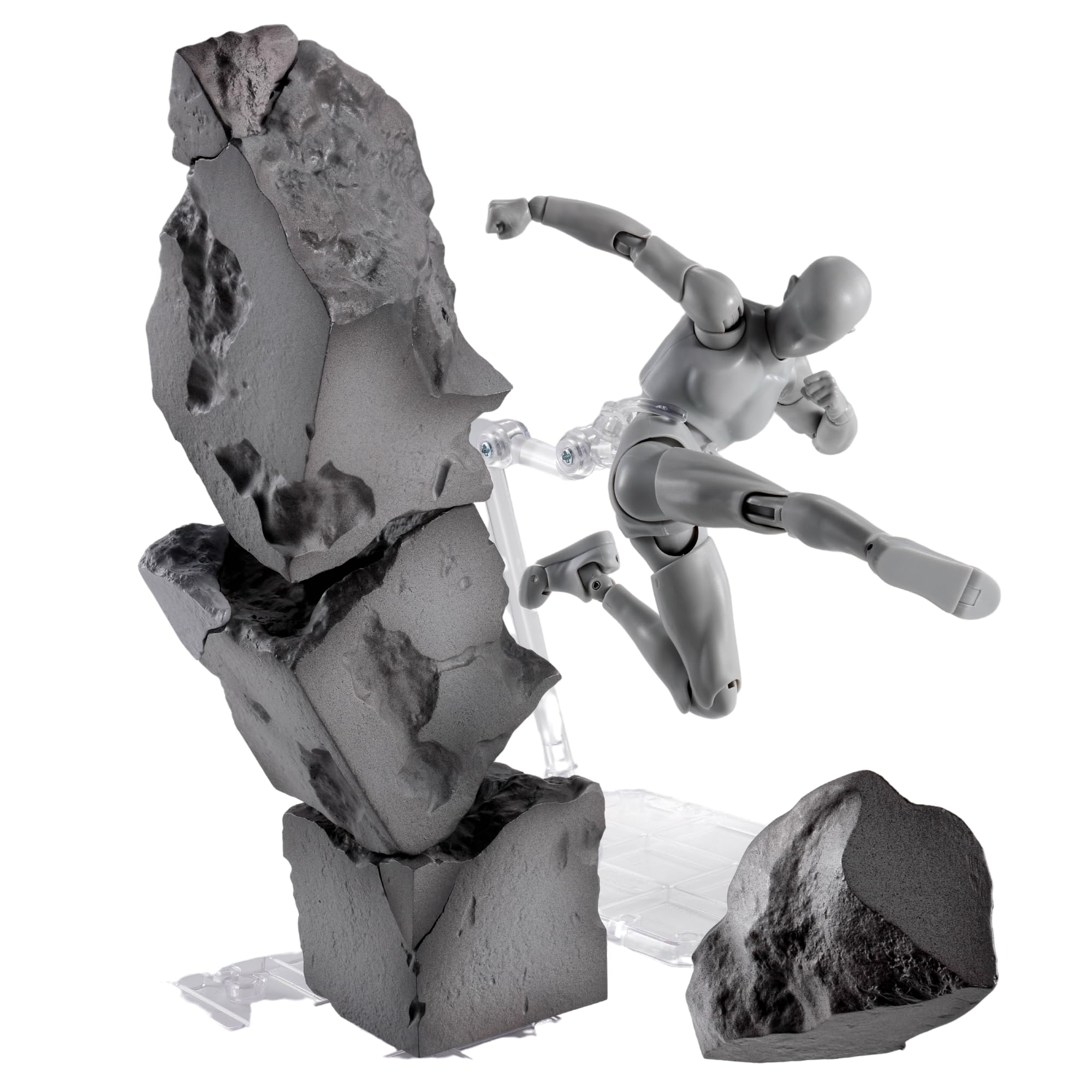 

TAMASHII NATIONS Tamashii EFFECT Concrete Crash for approximately ABS painted figure effect parts S.H.Figuarts, 165mm,