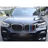 Fit For BMW X3 X4 2018-2021 Three M-Color Front Centre Grille Decor Cover Trim