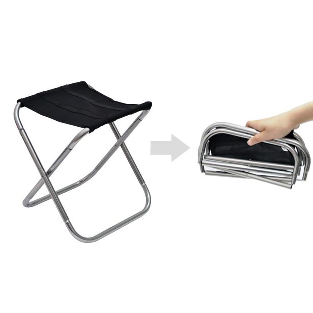 Stor campingfiskestol picknick vadderad hopfällbar pallstol utomhusstrand