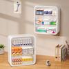Wall hanging no punching family installation standing medical cabinet drug toy storage rack multi-layer storage box