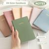 PU Leather Student Notebook Portable Diary Notepad Simple Business Notebook” For Office