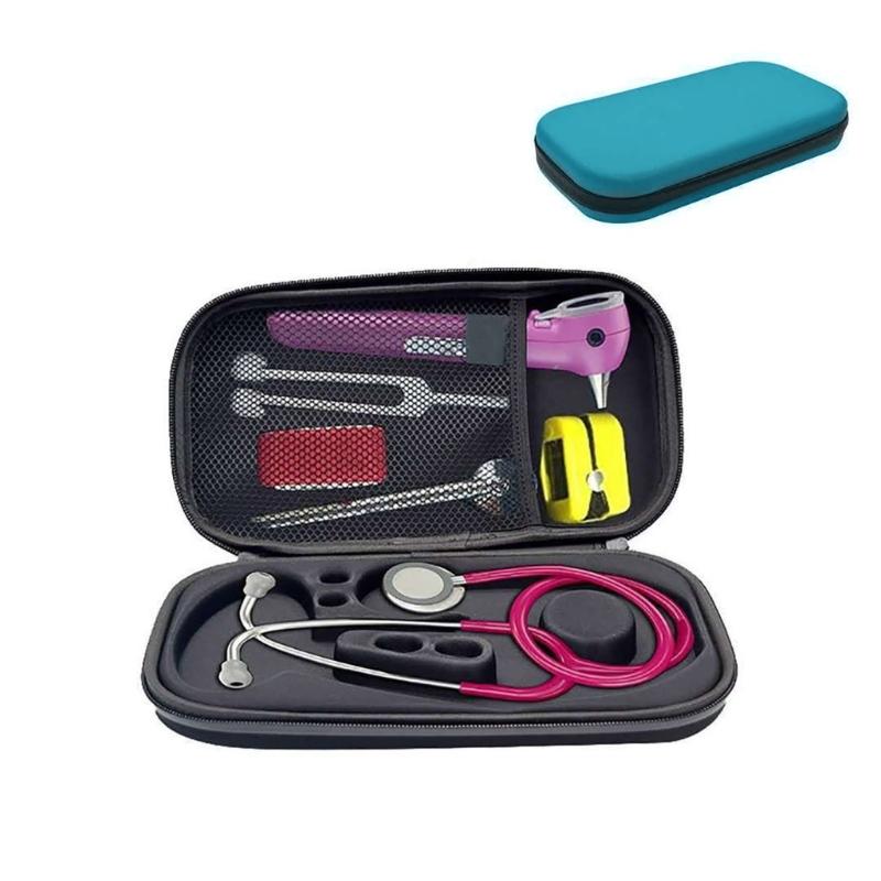 EVA Portable Stethoscope Storage Box Carry Travel Case Bag Hard Drive Pen Organizer Multifunction Hard Shell Accessories