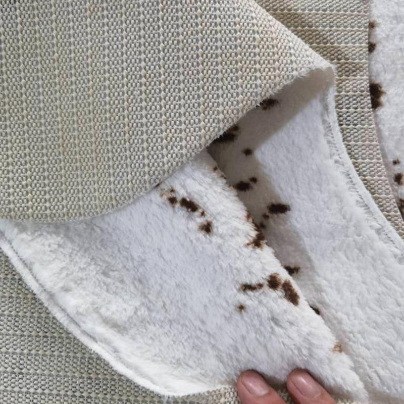 140x200cm Imitation Animals Skin Area Rugs Soft Faux Fur Leather Cow Carpet for Bedroom House Decoration Christmas Decor