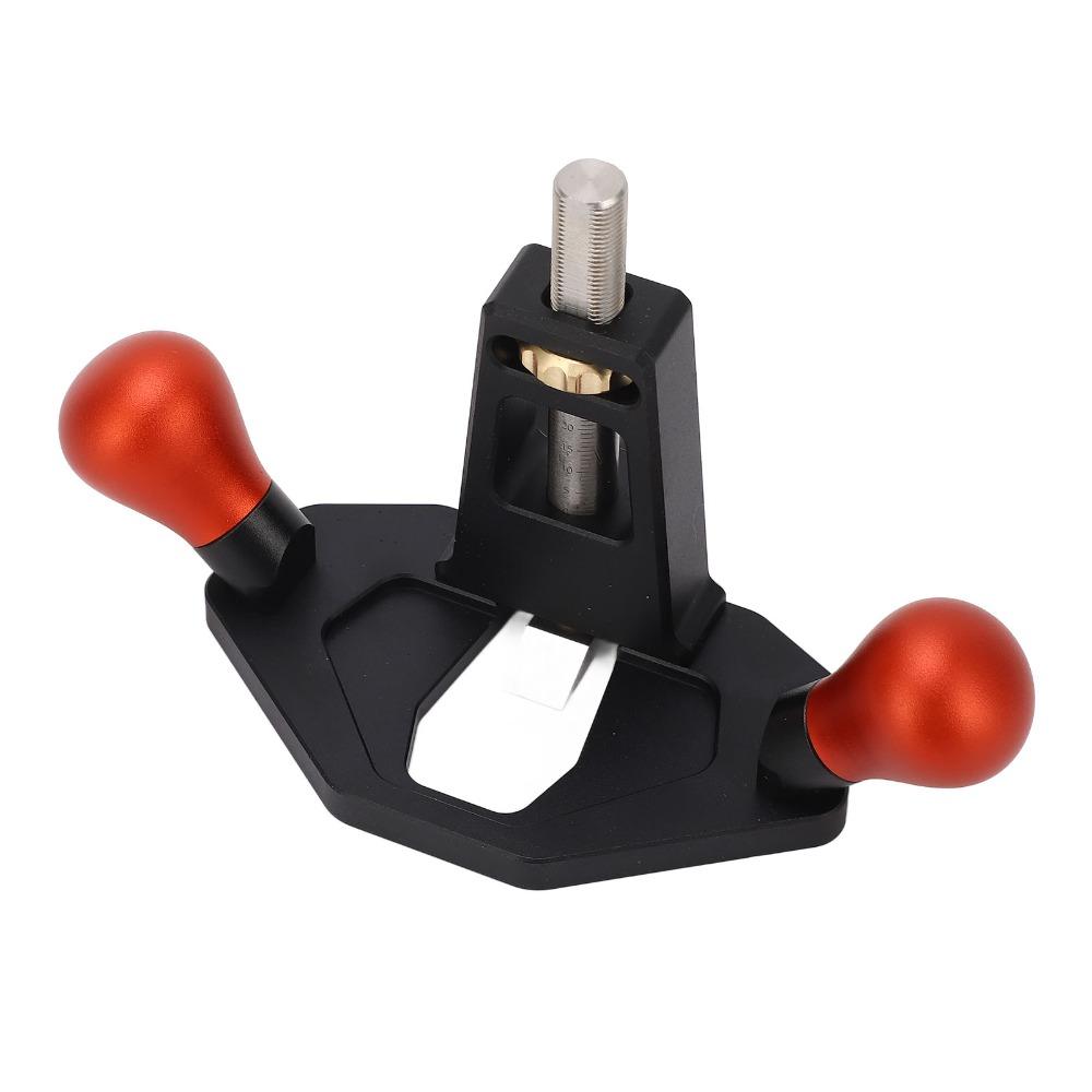 Quick Adjust Depth Woodworking Router Plane Depth Stop Trimming Plane Grooves Cutting