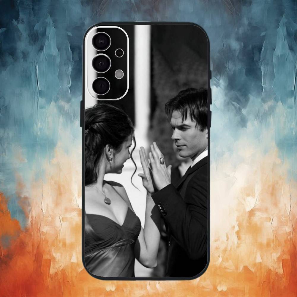 V-Vampire Diaries Phone Case For Samsung S25,S24,S21,S22,S23,S30,Ultra,S20,Plus,Fe,Note,10,9,5G Black Cover