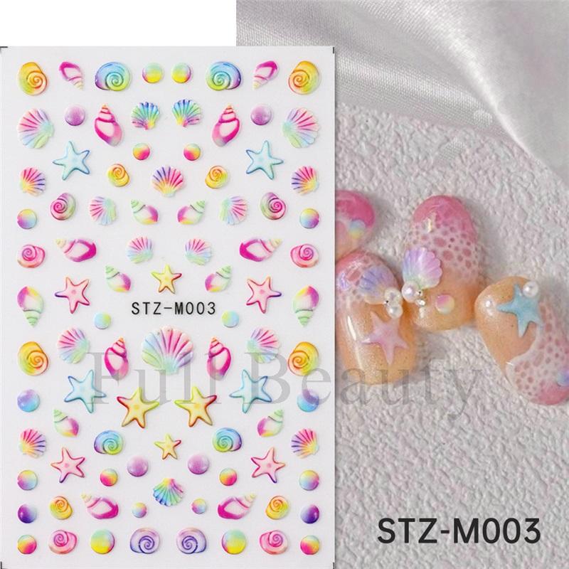 New nail art stickers Halloween micro-engraved love spider web spider skull funny cartoon nail art stickers