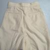Used 〇ebure High waist wide gaucho pants 100% wool cream 36 size 2810600427 [] C rank 0908-4