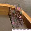 Love Graffiti Is Suitable for Apple 16promax Mobile Phone Case Iphone13/14/11 Transparent Anti-drop Case.
