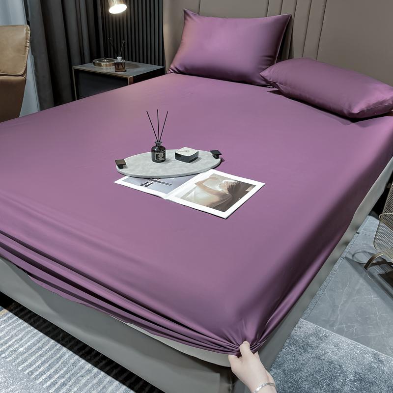 Natural Mulberry Silk Bed Fitted Sheet Deep 25CM Real Silk Mattress Cover Customized Size Luxury High-End Bedding Sheets