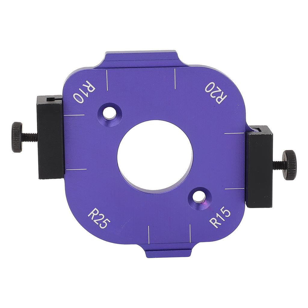 Rundungsradius-Schablone Holzbearbeitung Frästisch Vorrichtung Holzbrett Bogen Schneidwerkzeug R10 R15 R20