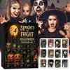 Halloween Fright Countdown Box 7/15/31 Nights with Mini Spooky Figurines Perfect for Halloween Party Favors Kids Surprise Gifts
