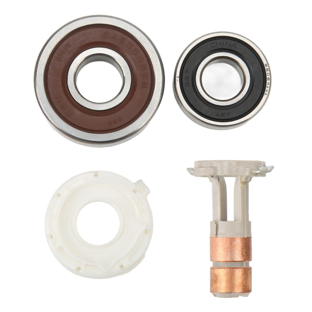 Dynamoregulator Børster Lager Sett Aluminiumslegering AL2400X for Maxima V6 3.5L 2004‑2008