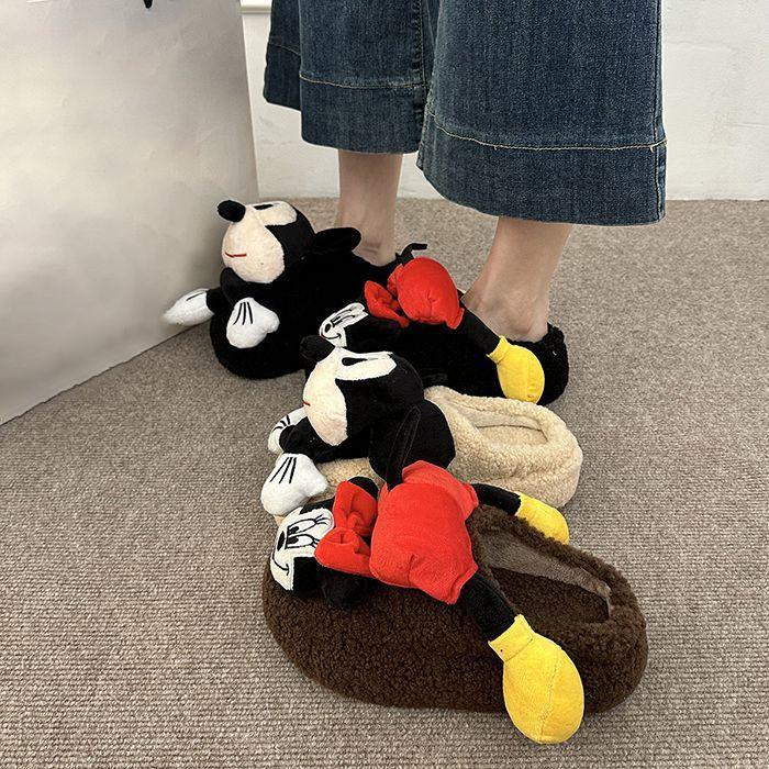 Fashion cartoon versatile comfortable bag head slippers women's season Internet celebrity explosion Lazy bag head slippers