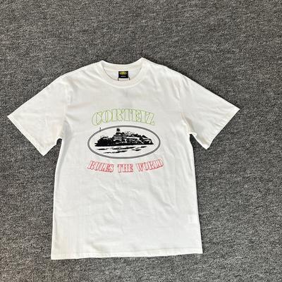 Street Tide Brand Sailing Top T-Shirt Men'S And Women'S Trend Loose Round Neck Retro Short Sleeves