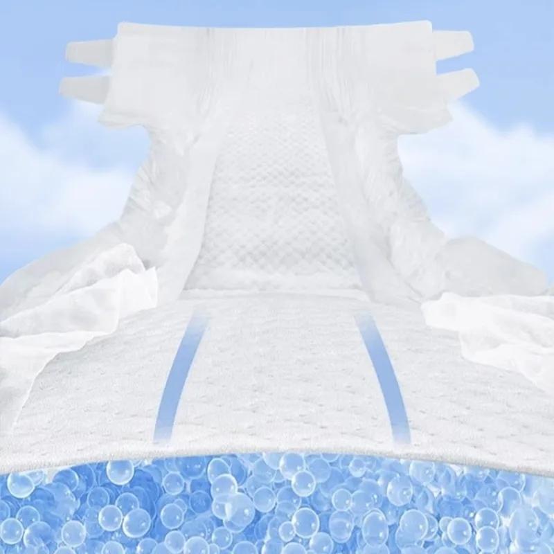 Disposable Large Sized Adult Diapers High Waisted Thickened Velcro Sleeping Adhesive Pant Elderly People Night Nursing Pants