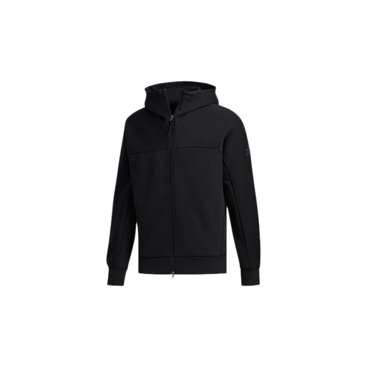 adidas Jackets Men's Black Hooded Moderate Other FM9386