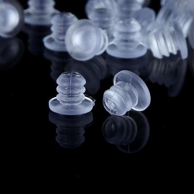 Screws Transparent Anti Collision Furniture Accessories Foot Pad Hole Plugs Fasteners Rubber Stem Bumpers