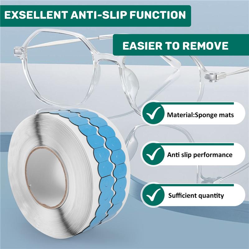 A96I-(1000Pcs/Roll) Blocking Pads Pastilles Adhesives Protecting Lenses Sticker Pad Eyeglasses Lens Edging Pads Optical Accessor