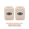 RVGH1 Car Seat Belt Protection Silicone Buckle Clip Cover For KIA Cerato Proceed Venga Stonic Picanto Sorento Stinger