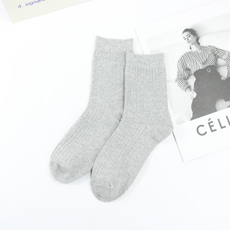Men's Combed Cotton Socks - Sweat-Absorbing, Breathable, Long Tube, Thickened, Business Style