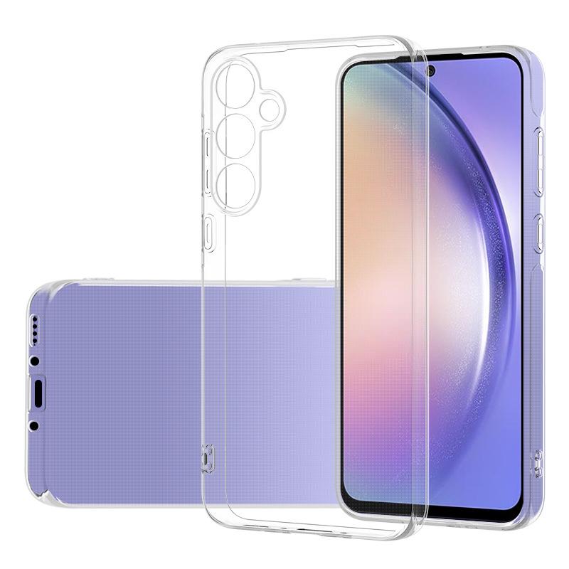 Applicable To Samsung Galaxy A37 Transparent Mobile Phone Case A57 Solid Color High Definition TPU Material Soft Case Protective Case A27