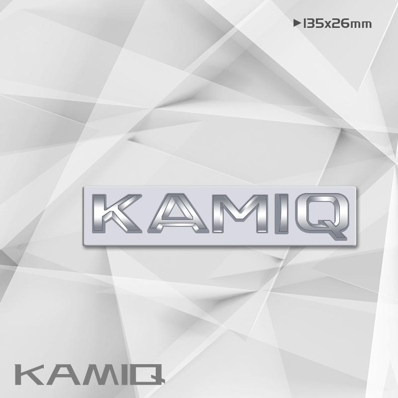 Für Chrome Silber SKODA 4x4 YETI FABIA RAPID SUPERB OCTAVIA KODIAQ KAROQ Emblem Auto Karosserie Kofferraum Kotflügel 3D Aufkleber Styling