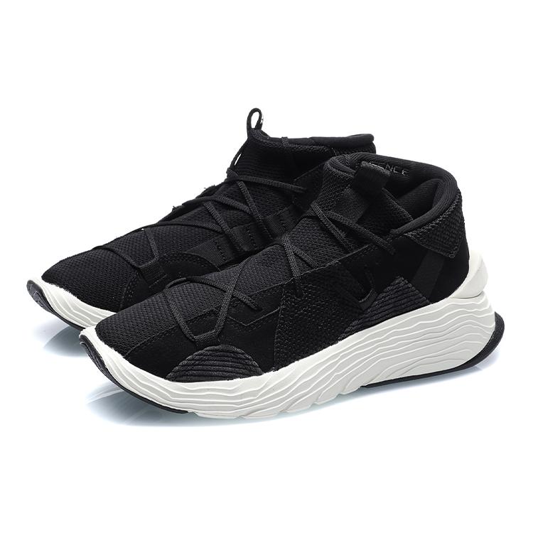 Li Ning X Jackie Chan Kung Fu Kollektion Basketballschuhe Herren Mittelhoch Schwarz AGBQ073-1