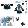 Täiuslik Hatune Miku Vocaloid Cosplay PU Kleit Erilisteks Sündmusteks