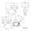 Durable Anti Tilt Switch HK-14 Dump Switch Replacement for Gas Patio Heater Fanner 250VAC 10A 250VAC 16A (High Power)