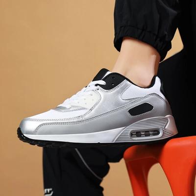 Herrenmode Freizeitsportschuhe Atmungsaktive, echte, kampfgepolsterte, rutschfeste, leichte Laufschuhe mit Luftpolster