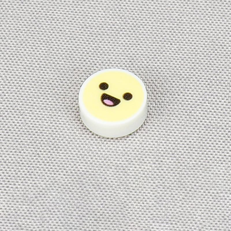 

Нетоксичные Moc 10 шт. Печатные 98138 Счастливое Лицо Глаза Узор Строительные Блоки Наборы Радостное Украшение Кирпичики Частицы Образовательные Игрушки Подарки