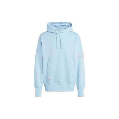 Originals Trefoil Logo Tikitud Pullover Huppar Meeste Topid Sinine HS1519