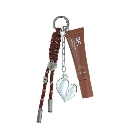 Be On Time Vegan Fluffy Plumper Keyring Set 4 Colors