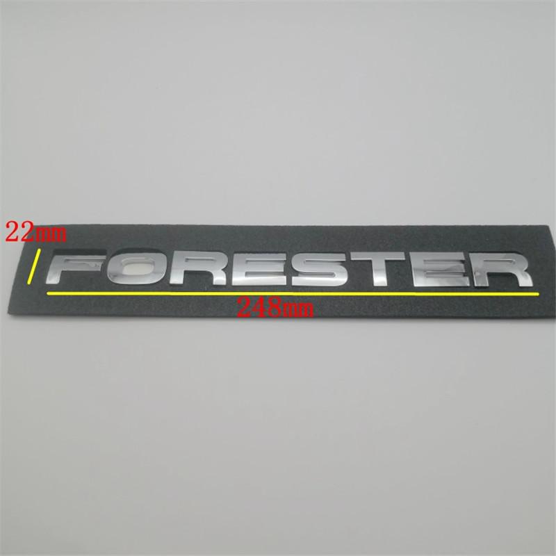 FORESTER Rear Sticker Car Trunk Sticker For SUBARU AWD FORESTER SUBARU Sticker Accessories VV999