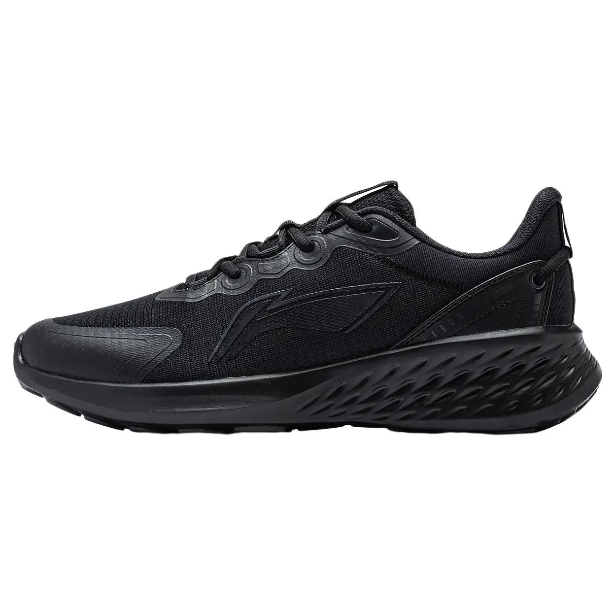 Li-Ning Soft Soft Men Low Top Running Shoes Black ARST047-5 41