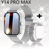 Y14 PRO MAX Orologio Intelligente da Donna Uomo Schermo a Colori Full Touch Chiamata Bluetooth Braccialetto Intelligente Impermeabile per la Vita Fitness Tracker Smartwatch