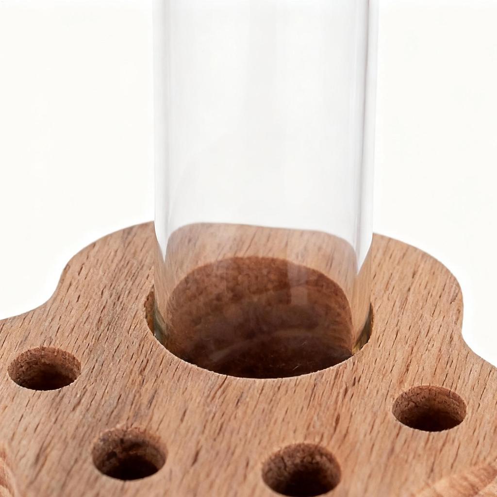 Transparenter Glas-Katzenbart-Sammler Verlust eines Haustiers Mitgefühl Andenken Haustierhaare Bart-Sammler Haustier-Souvenir Katzenbart-Vase
