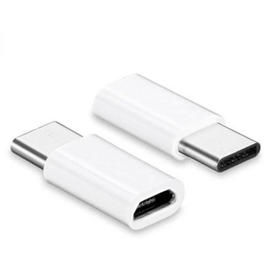 2 Pcs Micro Type-C Data Charging USB to Adapter for Phone Nokia Meizu