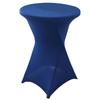 Cocktail Spandex Stretch Elastics Table Cover Square Corner Tablecloth Top Bars Table Cloth for Wedding Banquets