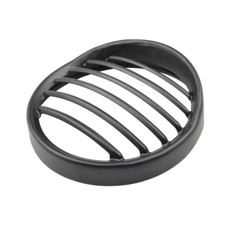 

Мотоциклетная 5 3/4 5.75 светодиодная решетка для фары ABS защитный аксессуар для фары подходит для XL883 XL1200 XL1200X X48 чёрный