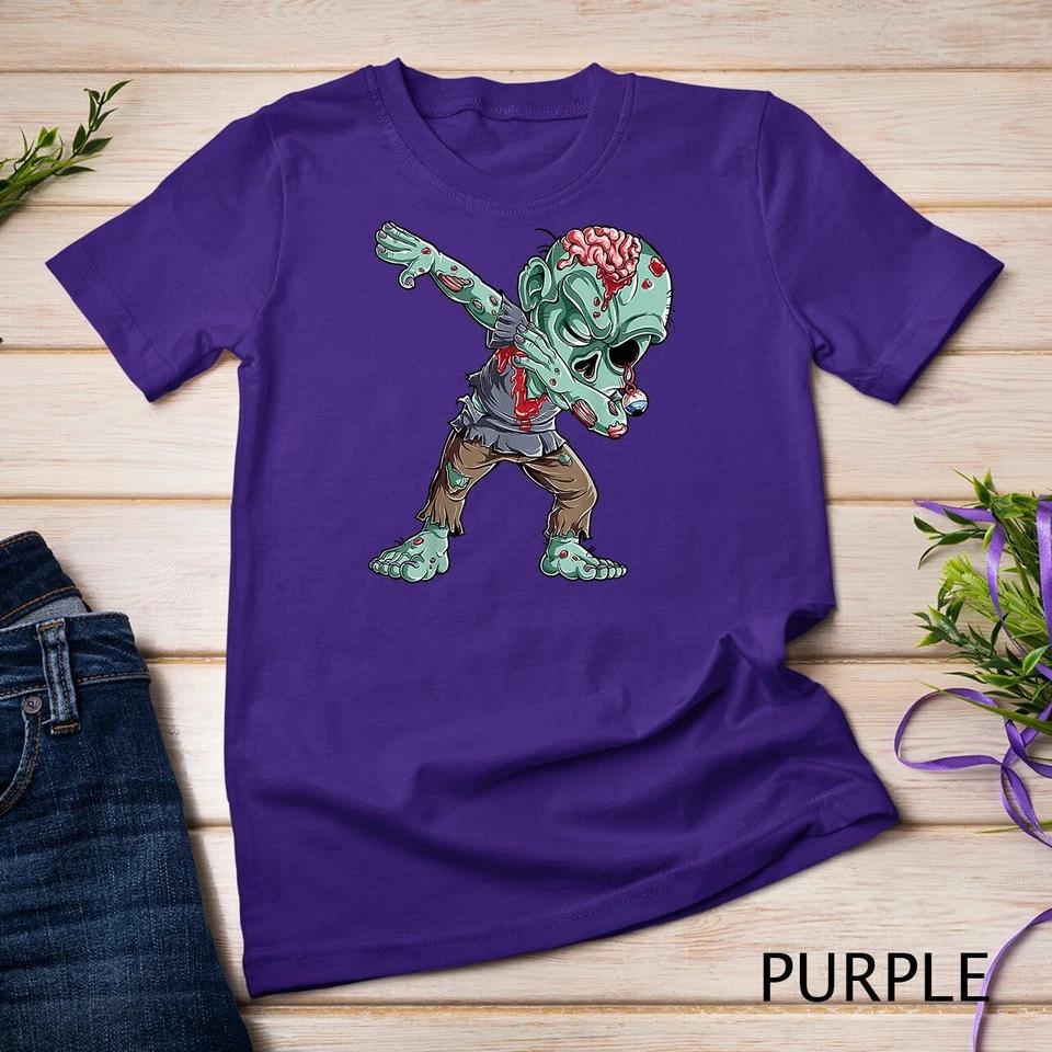 Dabbing Zombie T shirt Halloween Boys Kids Dab Funny Zombies Unisex T-shirt 8 3XL