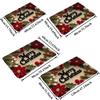 Christmas Door Mat Red Santa Claus Outdoor and indoor Gingerbread Man Carpet New Year 2026 Merry Christmas Home Decor Foot Mat