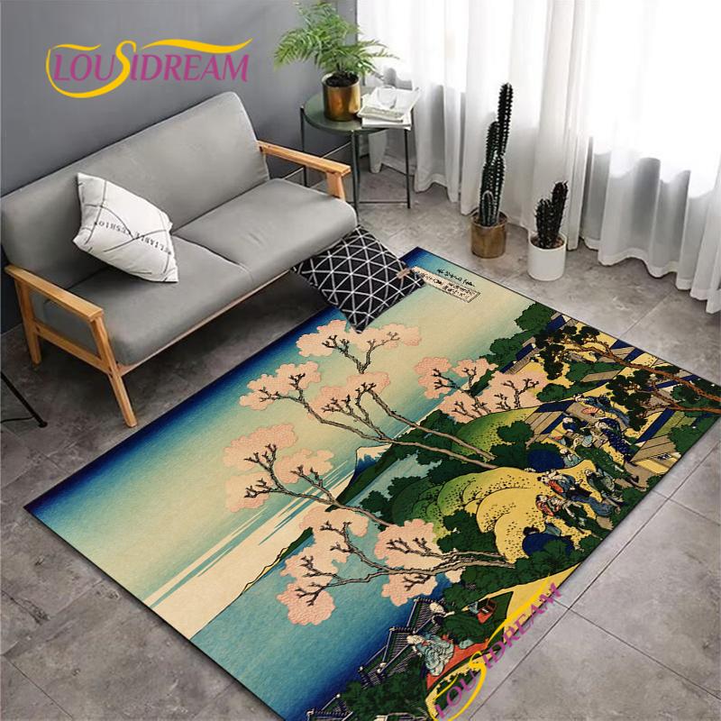 Fashion Van Gogh Art Carpet for Living Room Bedroom Rugs Kitchen Kids Door Un-slip Floor Mats Alfombra Birthday gift Poster Mat