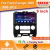 Android 2K Car Radio For Ford Escape 2007 2008-2012 Video Multimedia Bluetooth Player Navigation GPS 4G Carplay Stereo