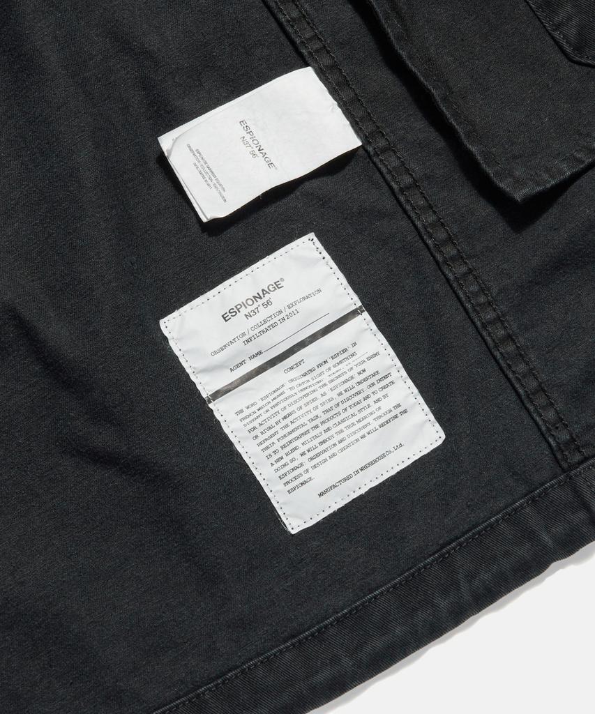Espionage French M64 Field Parka Black