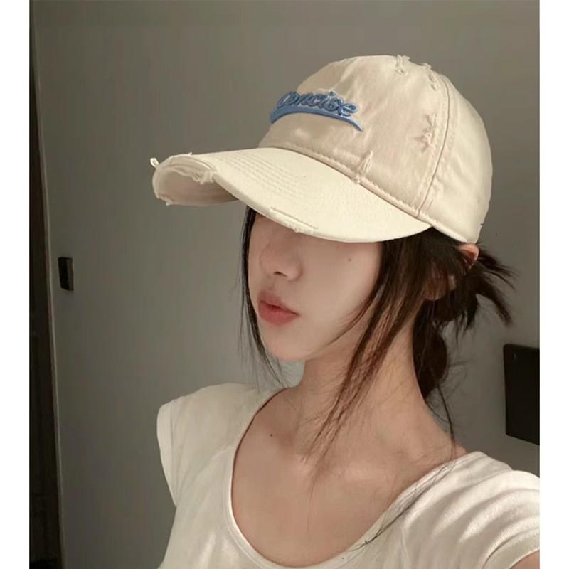 

Бейсболка 2025 новый модный тренд лето широкие поля отверстие универсальная кепка большого размера по окружности головы Adjustable