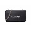 Logo Print Leather Crossbody Shoulder Bag Women Bags Black 537387-DLQ4N-1000