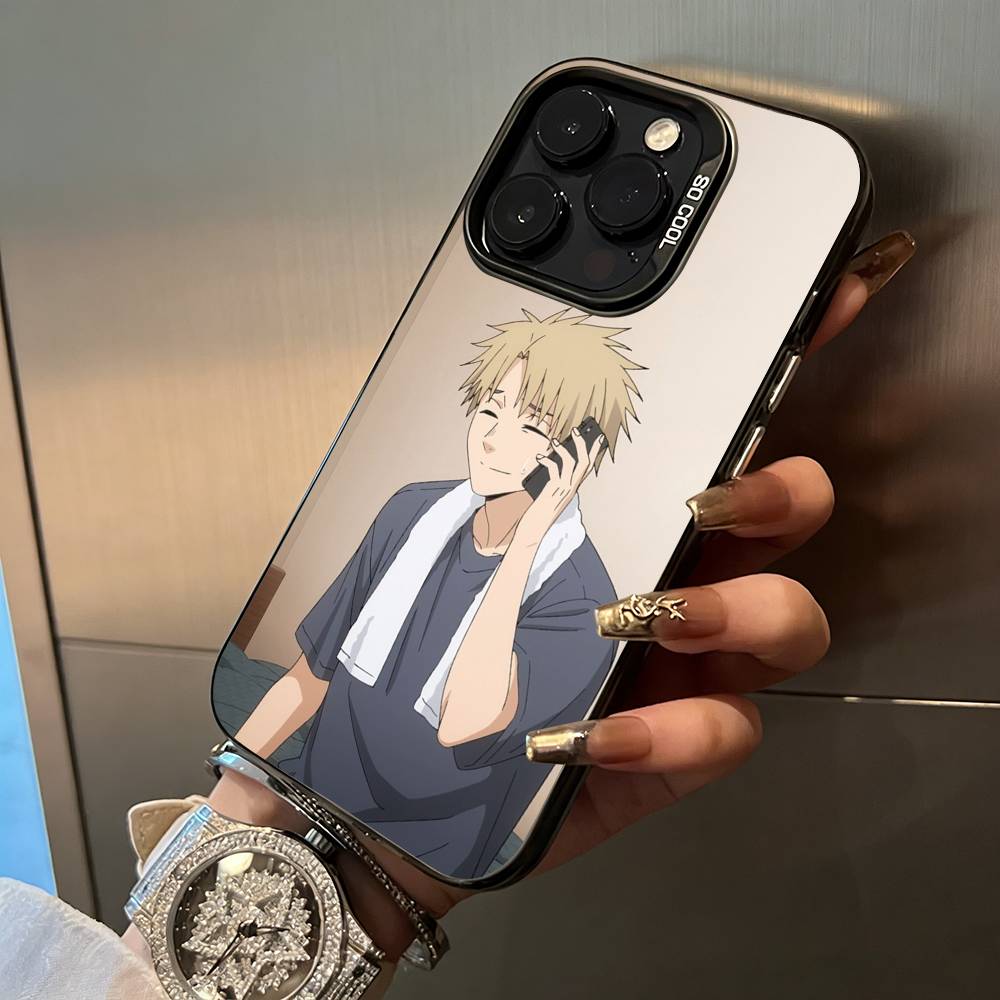 T-Tsumugi- Rintaro Phone Case For iPhone 17,16,15,14,13,12,11 Plus Pro Max Colored Silver Phone Case