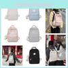 Ins Stylish And Spacious Nylon Backpack For Teenage Girls